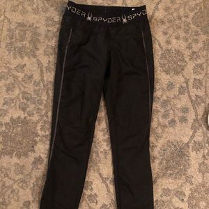 Women’s black Spyder leggings